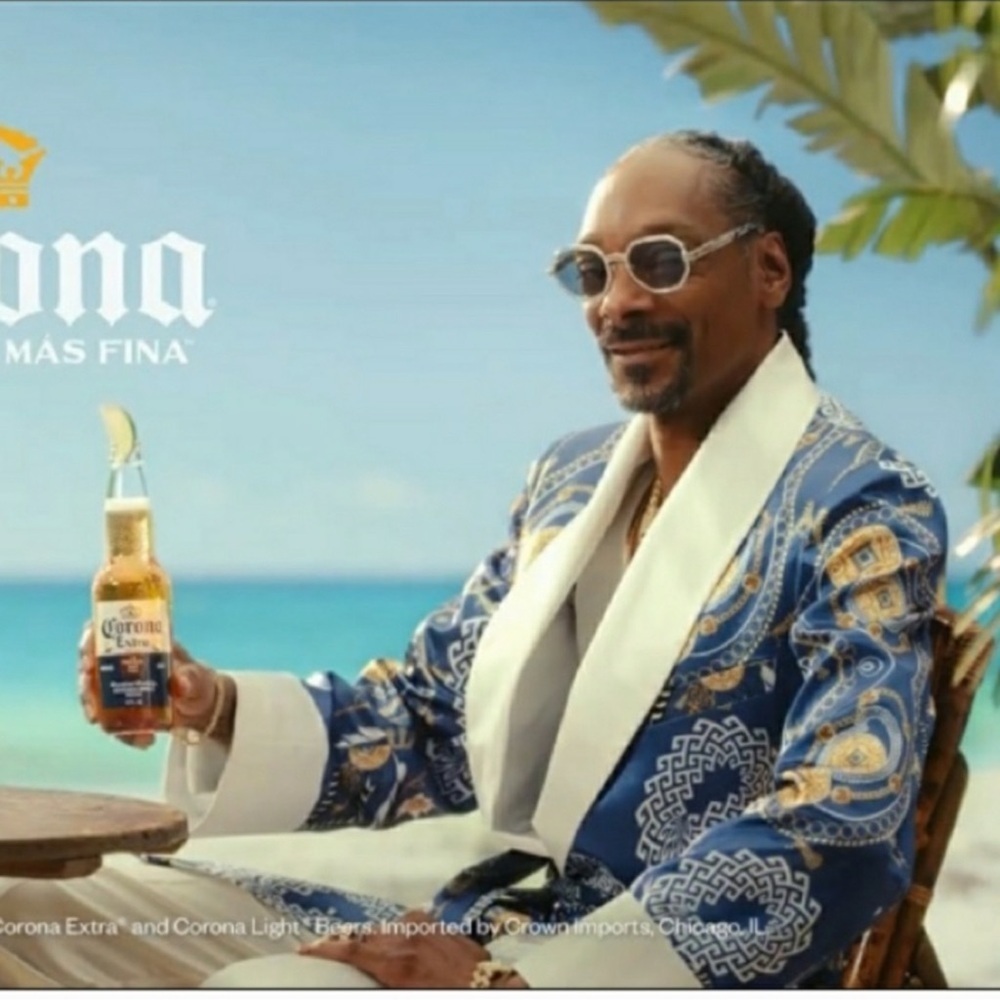 Rare Corona Robe Snoop Dog As seen in Commercial St Patrick’s Costume Size OS